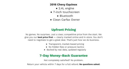 2016 Chevrolet Equinox LT