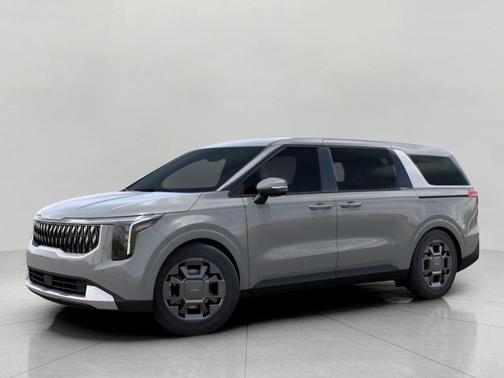 Ceramic Silver 2026 Kia Carnival Hybrid EX