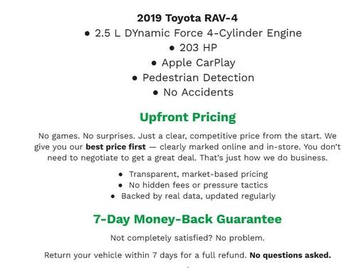 2019 Toyota RAV4 LE