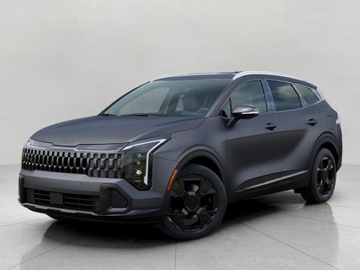 Gray 2026 Kia Sportage Hybrid EX