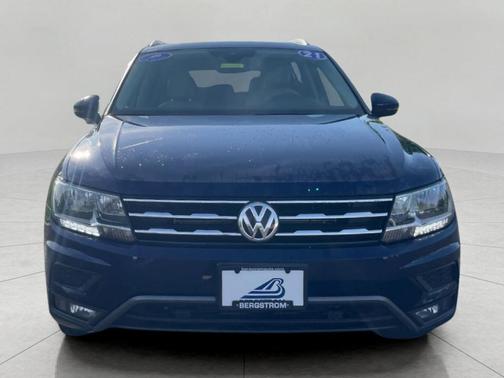Atlantic Blue 2021 Volkswagen Tiguan 2.0T SEL