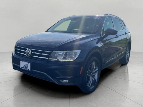 Atlantic Blue 2021 Volkswagen Tiguan 2.0T SEL