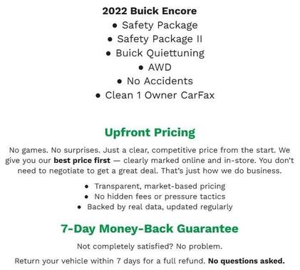 2022 Buick Encore Preferred