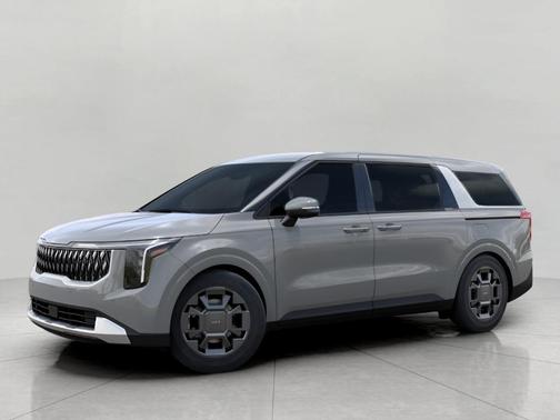 Ceramic Silver 2026 Kia Carnival Hybrid EX
