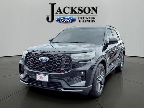 Black Metallic 2025 Ford Explorer ST