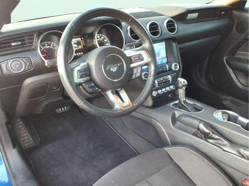 Blue Metallic 2022 Ford Mustang EcoBoost