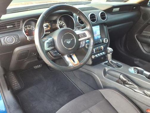 Blue Metallic 2022 Ford Mustang EcoBoost