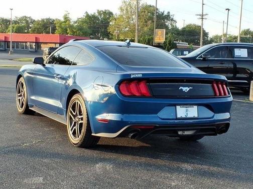 Blue Metallic 2022 Ford Mustang EcoBoost