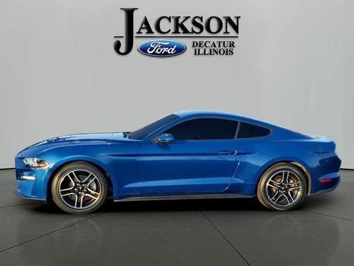 Blue Metallic 2022 Ford Mustang EcoBoost