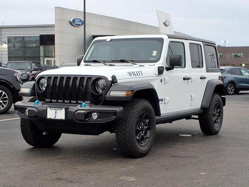 Bright White Clearcoat 2023 Jeep Wrangler 4xe Base