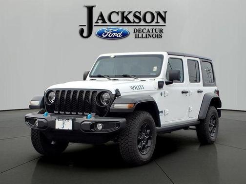Bright White Clearcoat 2023 Jeep Wrangler 4xe Base