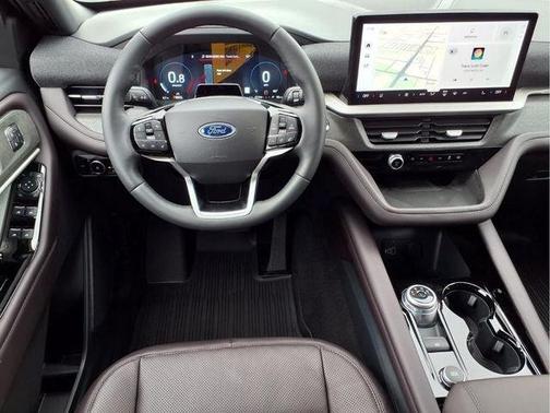 Red Metallic 2026 Ford Explorer Platinum