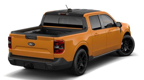 Orange 2026 Ford Maverick Lariat