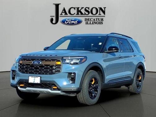 Vapor Blue Metallic 2026 Ford Explorer Tremor