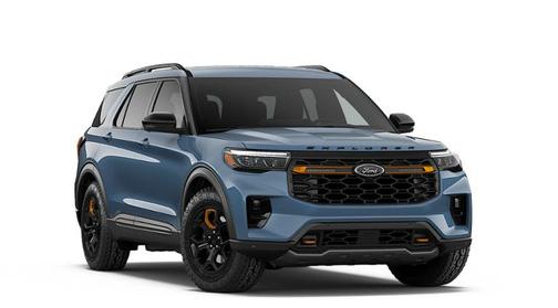 Vapor Blue 2026 Ford Explorer Tremor