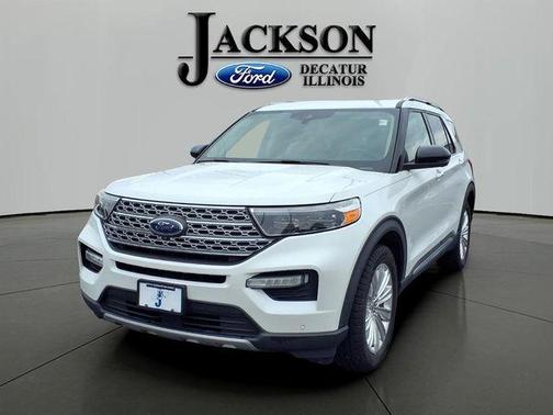 White Metallic 2020 Ford Explorer Limited