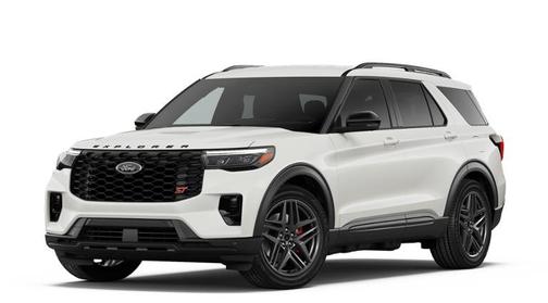 White 2026 Ford Explorer ST
