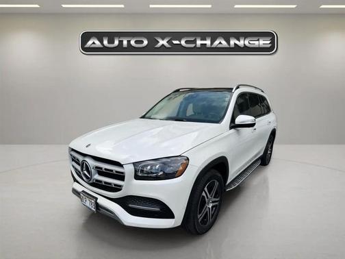 White 2023 Mercedes-Benz GLS 450 4MATIC SUV