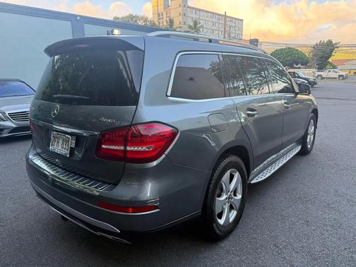 Gray 2017 Mercedes-Benz GLS 450 4MATIC