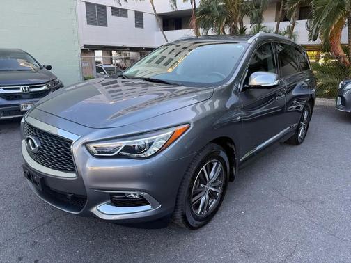 Gray 2019 INFINITI QX60 Luxe
