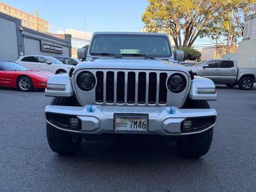 Silver 2023 Jeep Wrangler 4xe Sahara High Altitude