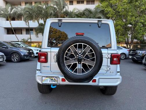 Silver 2023 Jeep Wrangler 4xe Sahara High Altitude