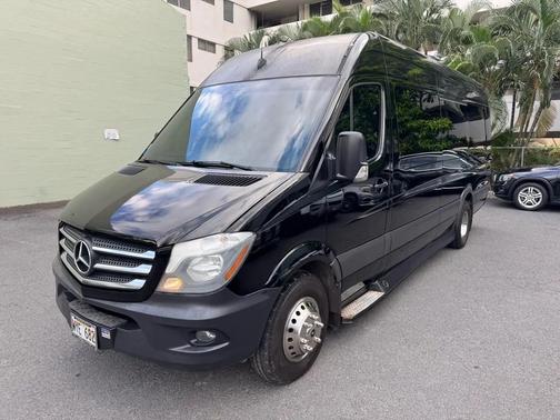Black 2017 Mercedes-Benz Sprinter 3500 High Roof