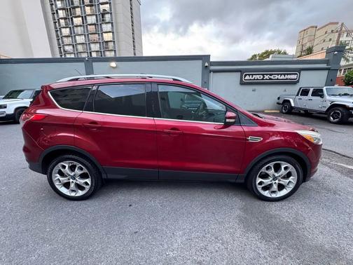 Red 2013 Ford Escape Titanium