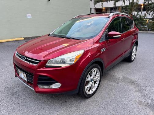 Red 2013 Ford Escape Titanium