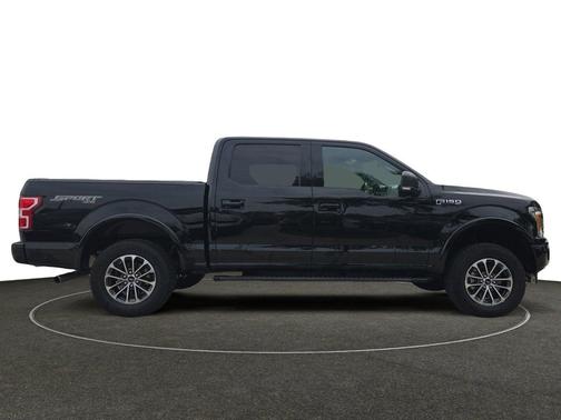 Shadow Black 2018 Ford F-150 XLT