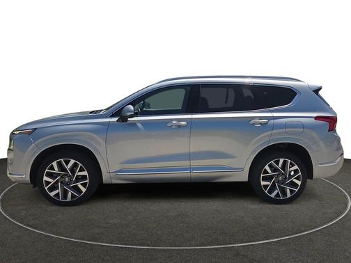 Shimmering Silver 2023 Hyundai SANTA FE Calligraphy
