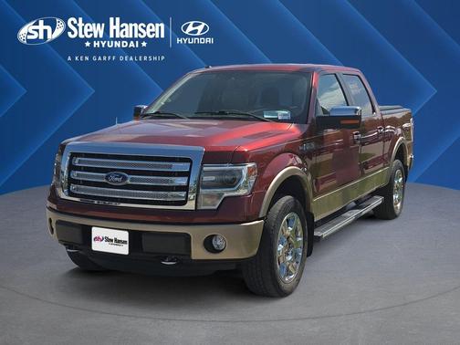 Sunset Metallic 2014 Ford F-150 Lariat
