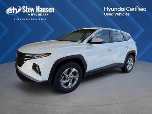 White Pearl 2024 Hyundai TUCSON SE