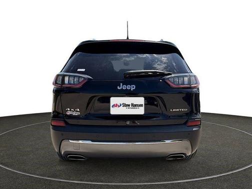 Diamond Black Crystal Pearlcoat 2019 Jeep Cherokee Limited