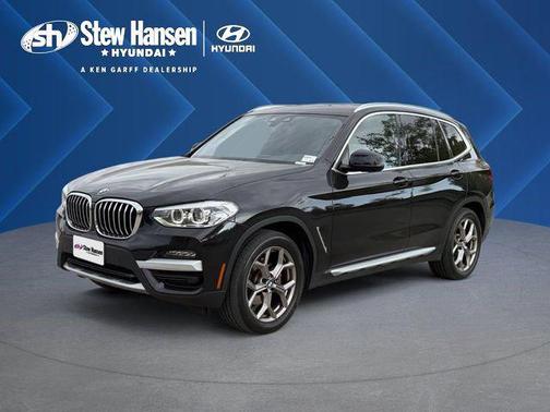 Black Sapphire Metallic 2021 BMW X3 xDrive30i