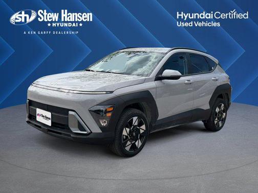 Cyber Gray Metallic 2025 Hyundai KONA SEL