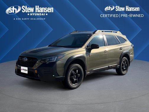 Autumn Green Metallic 2023 Subaru Outback Wilderness