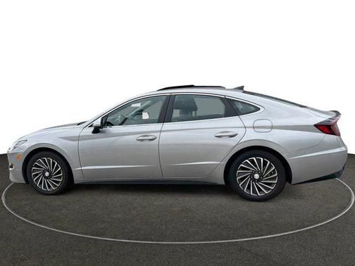 Curated Silver 2023 Hyundai SONATA Hybrid SE