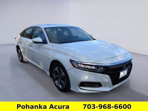 Platinum White Pearl 2019 Honda Accord EX