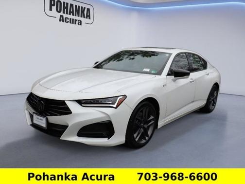 Platinum White Pearl 2025 Acura TLX w/A-Spec Package