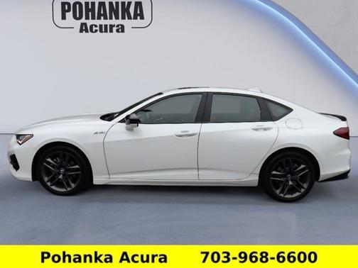 Platinum White Pearl 2025 Acura TLX w/A-Spec Package