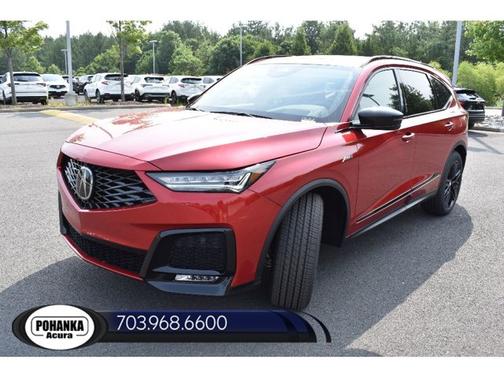 Performance Red Pearl 2026 Acura MDX w/A-Spec Advance Package