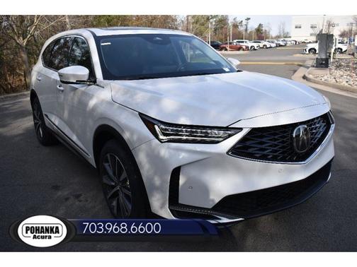Platinum White Pearl 2026 Acura MDX w/Technology Package