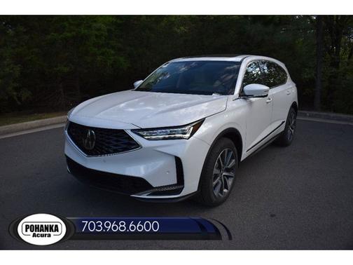 Platinum White Pearl 2026 Acura MDX w/Technology Package