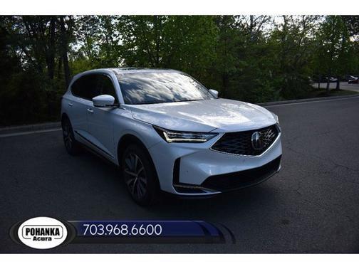 Platinum White Pearl 2026 Acura MDX w/Technology Package