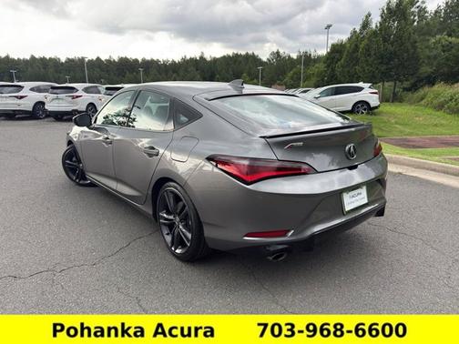 Liquid Carbon Metallic 2024 Acura Integra w/A-Spec Package