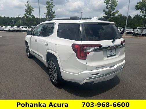 White Frost Tricoat 2020 GMC Acadia Denali