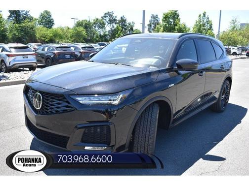 Majestic Black Pearl 2026 Acura MDX w/A-Spec Advance Package