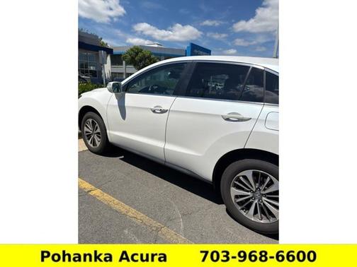 White Diamond Pearl 2016 Acura RDX Advance Package