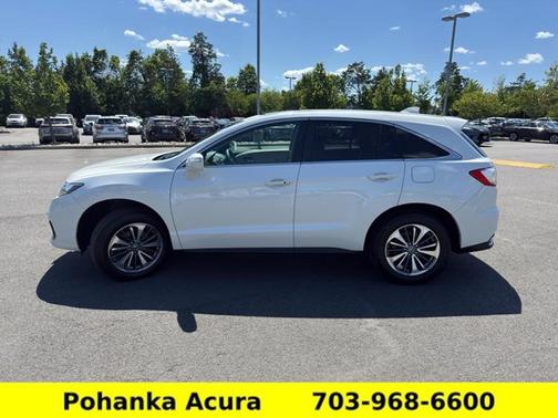 White Diamond Pearl 2016 Acura RDX Advance Package